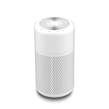 NOMA Small True HEPA Air Purifier with Night Light, White, Small Room Front_Elevated