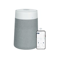 Purificateur d'air Blueair Pure 511i Max HEPASilent avec double filtration, élimine les allergènes et les odeurs, blanc