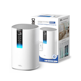DREO Home Smart Air Purifier with Real-time Air Quality Tracking Front_Angled_Left