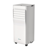 For Living SACC (9K ASHRAE) Digital Portable Air Conditioner with Remote Control, 2-Speed, 5,000-BTU, White Front_Three_Fourths_Angled_Left