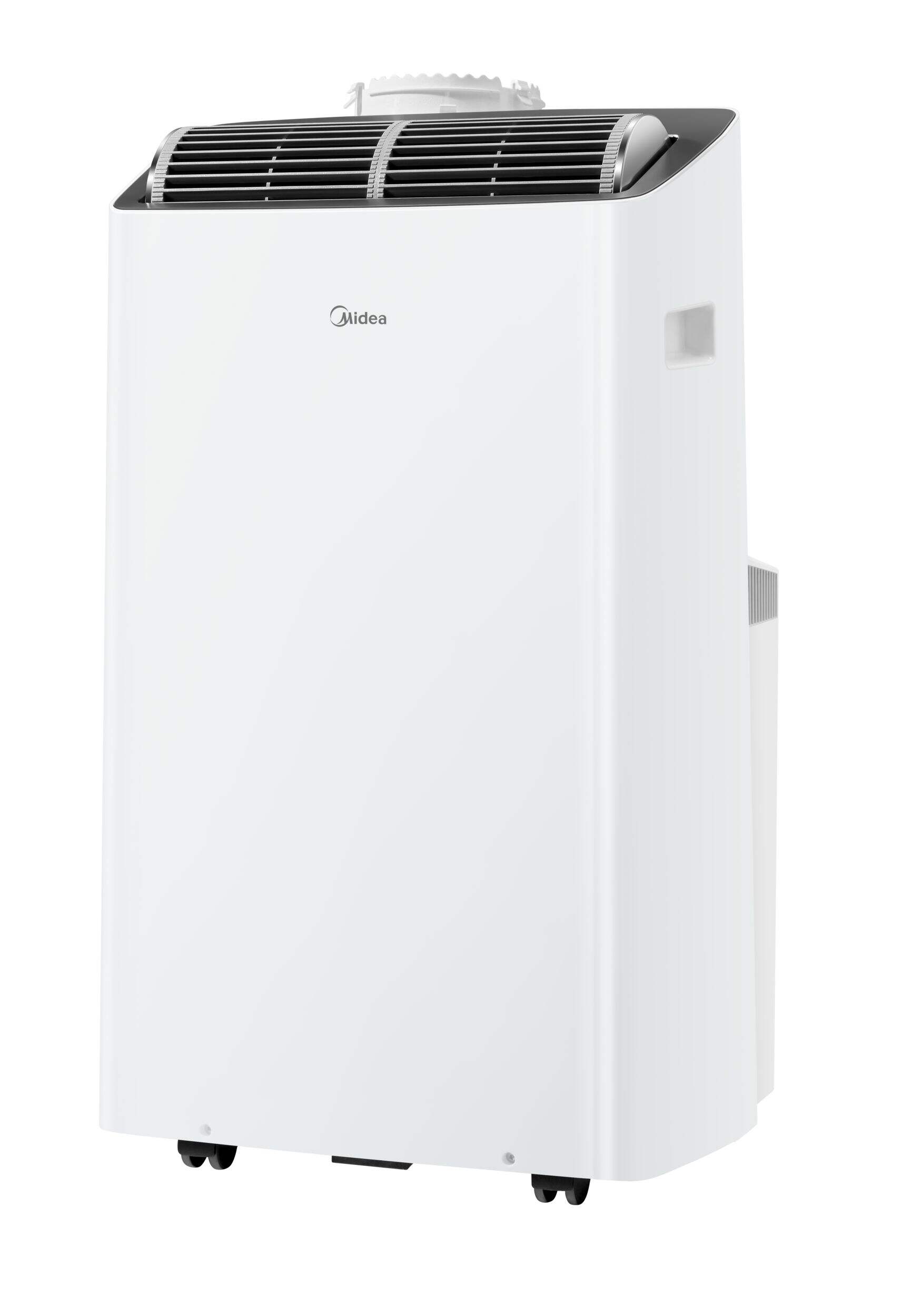 Midea DUO Real Cool Portable Air Conditioner/AC, Dual-Hose, 10,000 BTU Front_Angled_Left