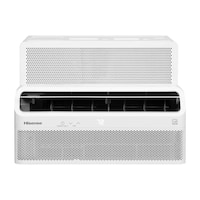 Hisense 12K BTU SACC L-Shaped Quiet Window Air Conditioner/AC with WIFI for Home Front_Elevated