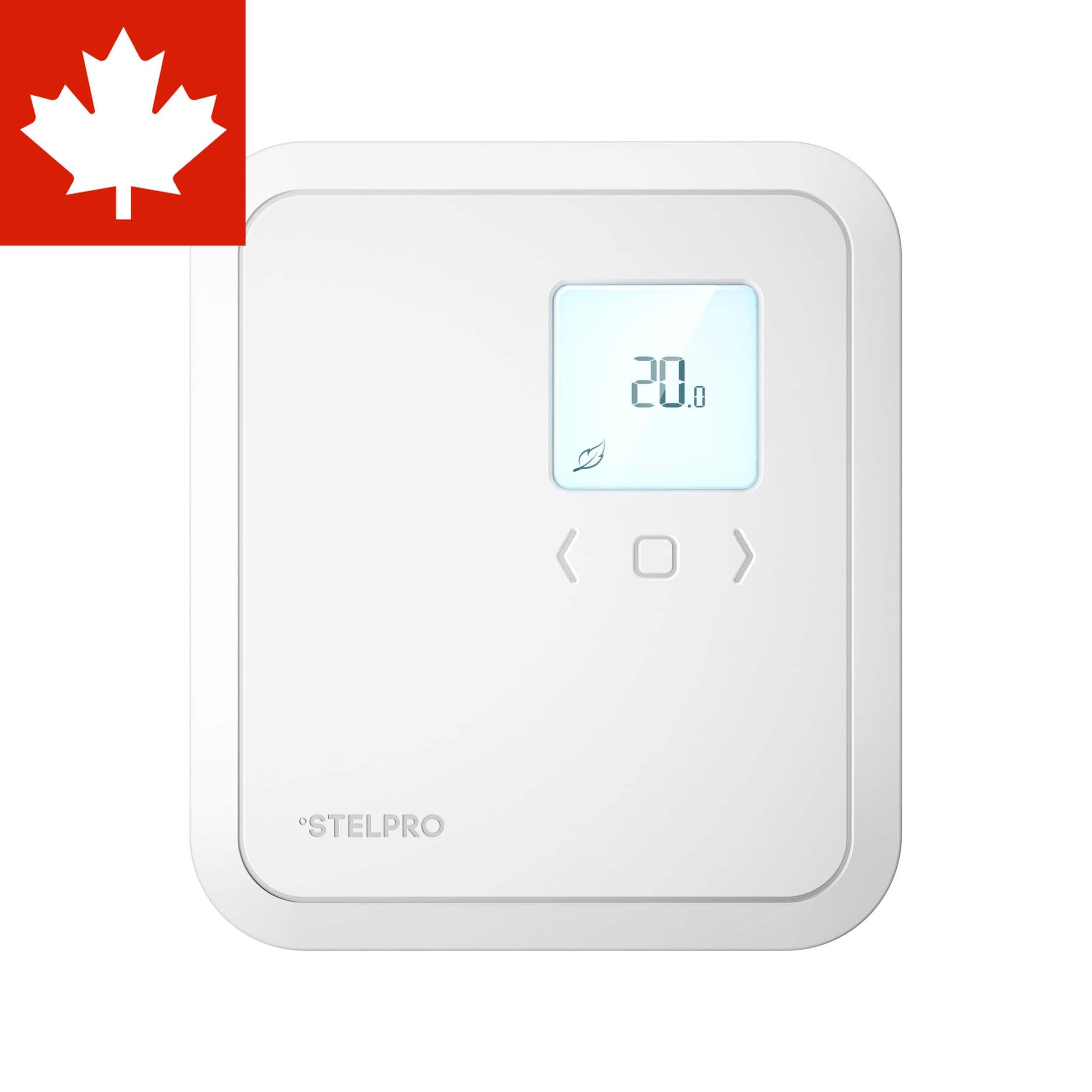 Thermostat électronique non programmable à convection Stelpro, 2 500 W, blanc Front_Flat