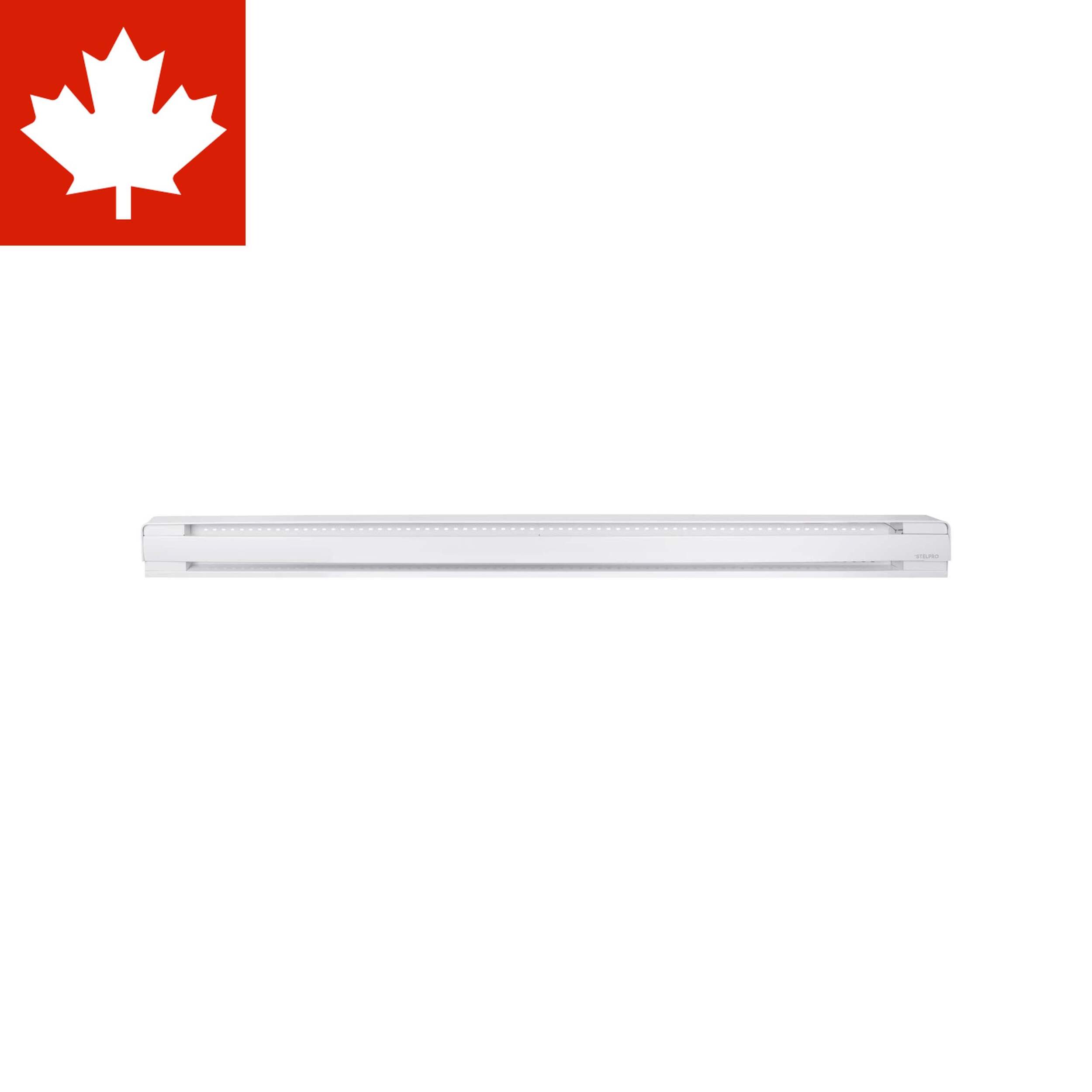 Stelpro Classic B Electric Baseboard Heater, 2000W, White Front_Flat