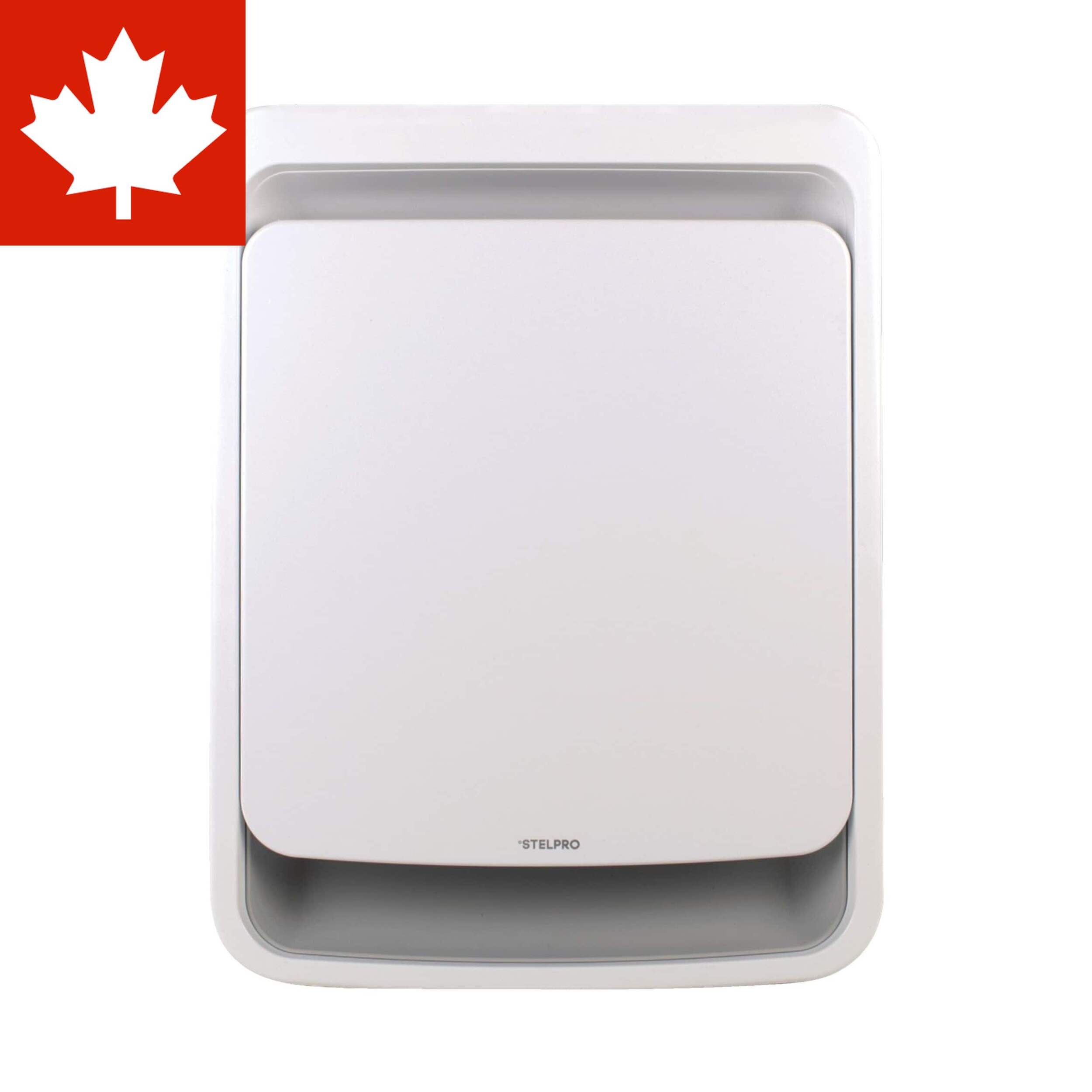 Stelpro Oasis Bathroom Wall Fan Heater, 2000W, White Front_Flat