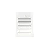 Stelpro Uniwatt Bathroom Wall Aeroconvecator/Fan Heater, 1000W, White Front_Flat