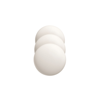 Google Nest Temp Sensor, Porcelain, 3-pk Front_Flat