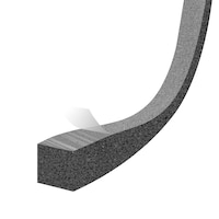 Frost King Expanding Self Stick Weatherseal Foam Tape, Black, 1/2-in x 20-ft