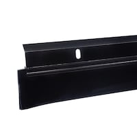 Frost King Heavy Duty Aluminum & Vinyl Door Sweep Seal, Black, 2-3/8x36-in Front_Angled_Right