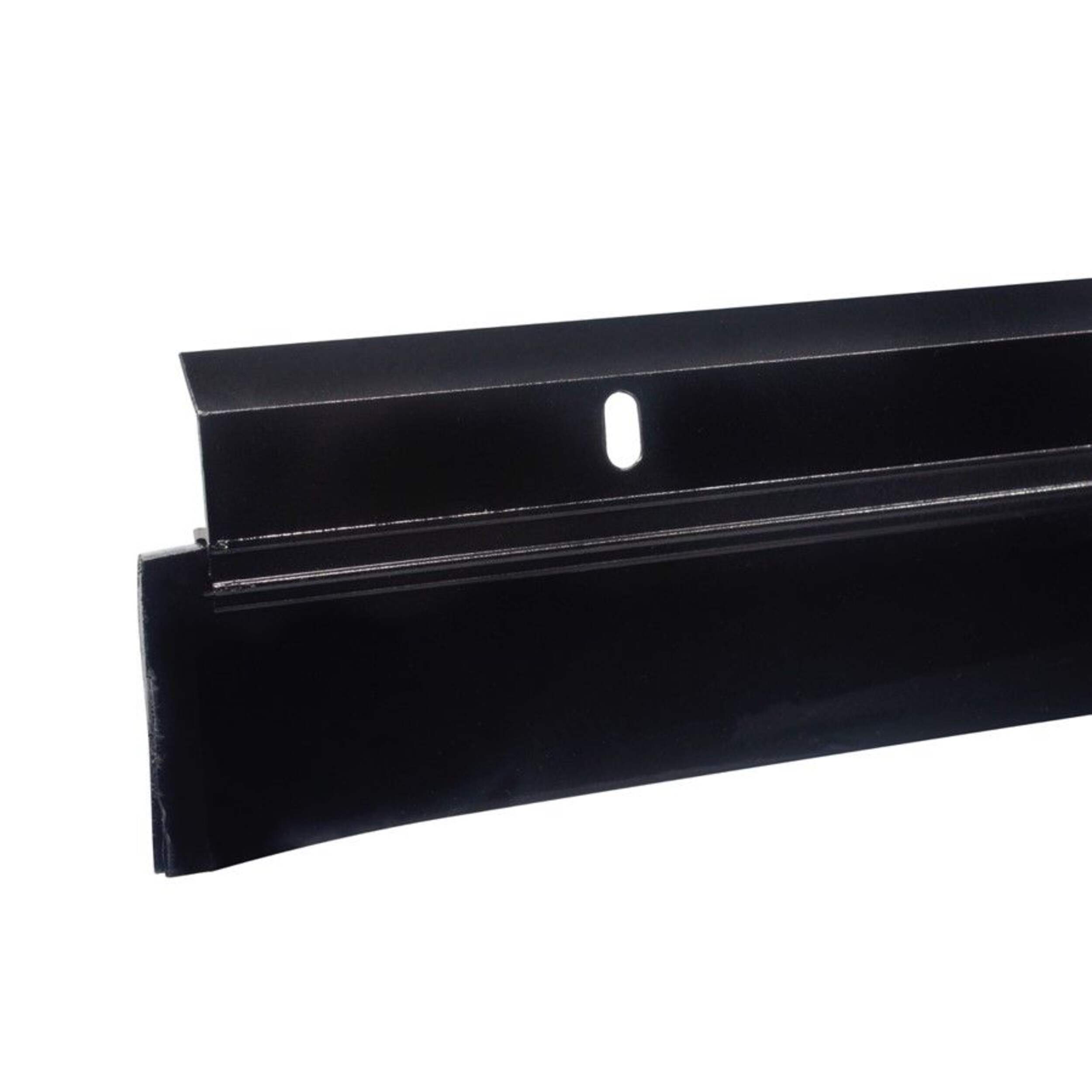 Frost King Heavy Duty Aluminum & Vinyl Door Sweep Seal, Black, 2-3/8x36-in Front_Angled_Right