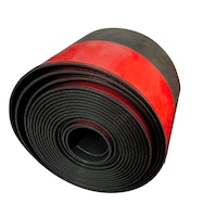 Joint d'étanchéité autoadhésif pour bas de porte de garage TPE Frost King EZ, noir