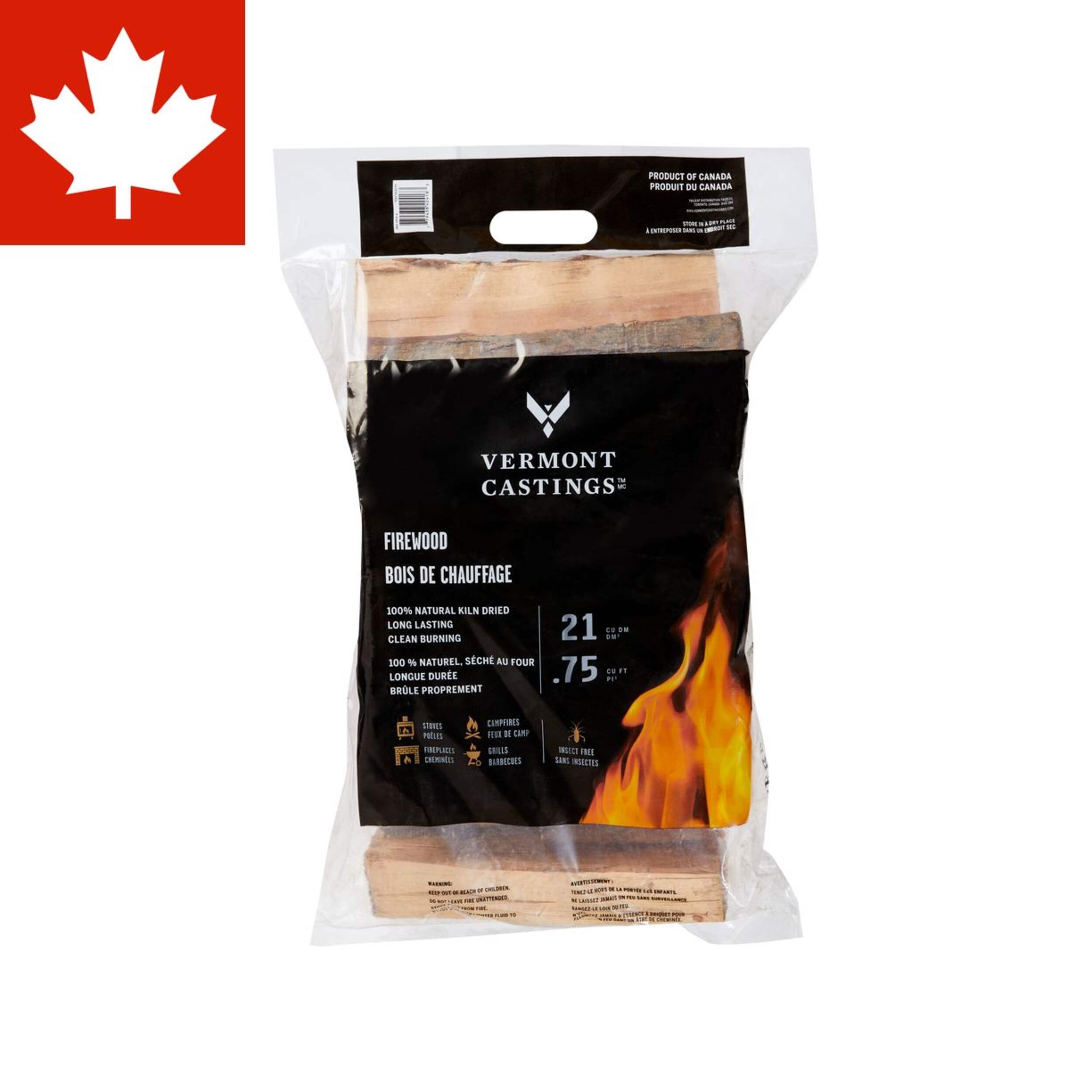 Vermont Castings Firewood, 0.75-cu.ft. Front_Flat