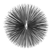 Brosse ronde en fil Imperial Supersweep, qualité supérieure, 6 po Overhead_Flat