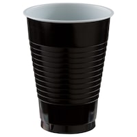 Gobelets jetables en plastique, paq. de fête, couleurs variées, 12 oz, paq. 50, pour Noël/Action de grâces/réveillon/fête d'anniversaire