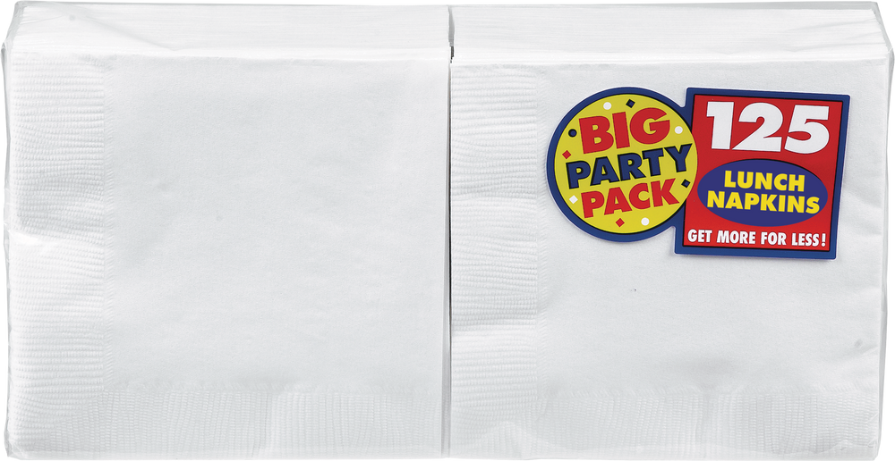 Orange Peel Pack of 50 Big Party Pack 2-Ply Dinner Napkins Party Supply 
