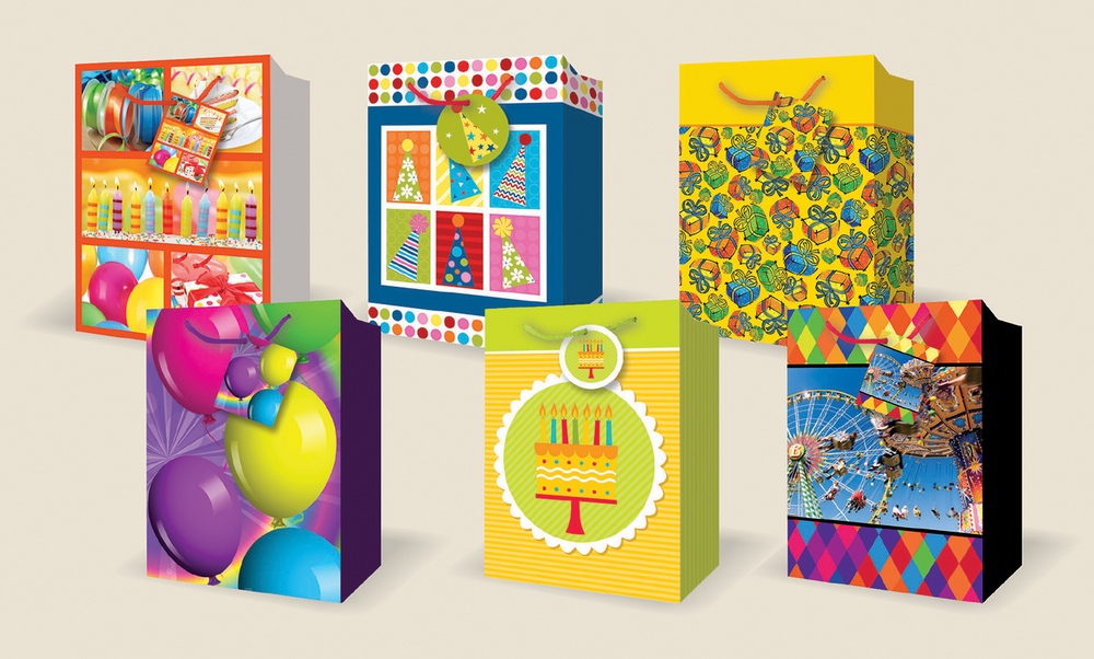 Highpoint Assorted Gift Bags, Jumbo Canadian Tire