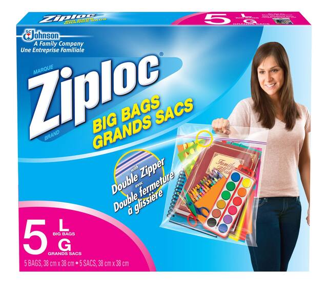 Ziploc Big Bags L-5 | Canadian Tire