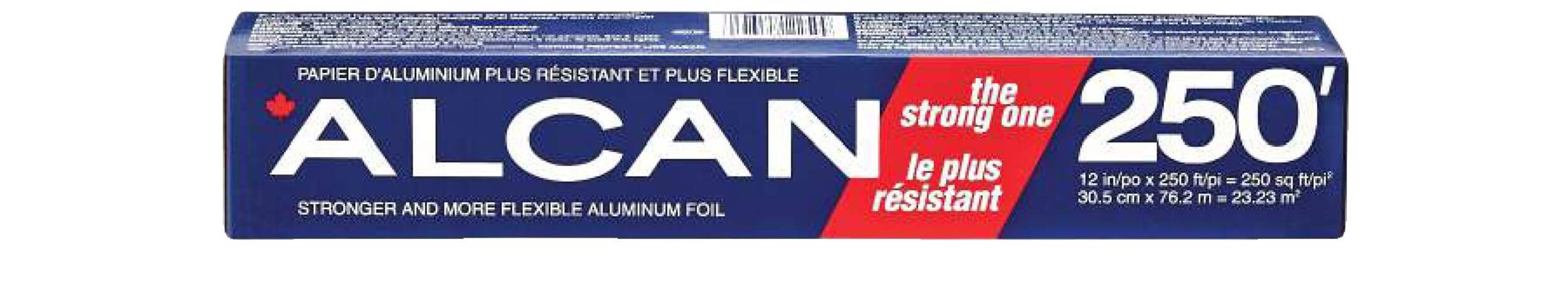 Alcan Aluminum Foil, 12-in x 250-ft Front_Elevated
