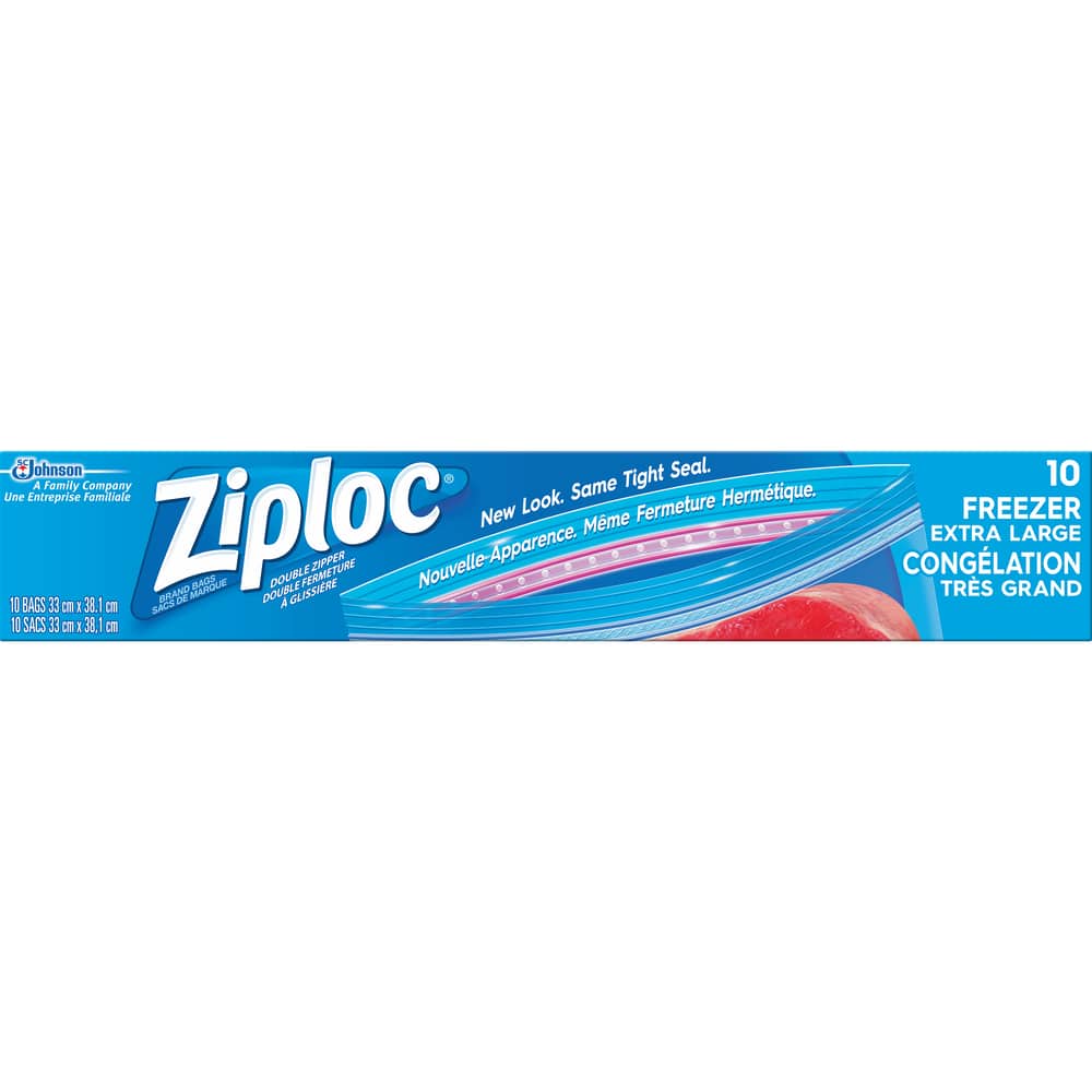 Amazon.com: Ziploc Freezer Bags with New Grip 'n Seal Technology, Easy Open  Tabs, Gallon, 60 Count : Health & Household