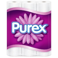 Papier hygiénique Purex Pure Comfort, rouleau double, 2 épaisseurs, paq. 12