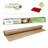 COOKINA Cuisine Reusable Fiberglass Baking Mat Non-Stick, 15-in x 23-in Composite_or_Mixed
