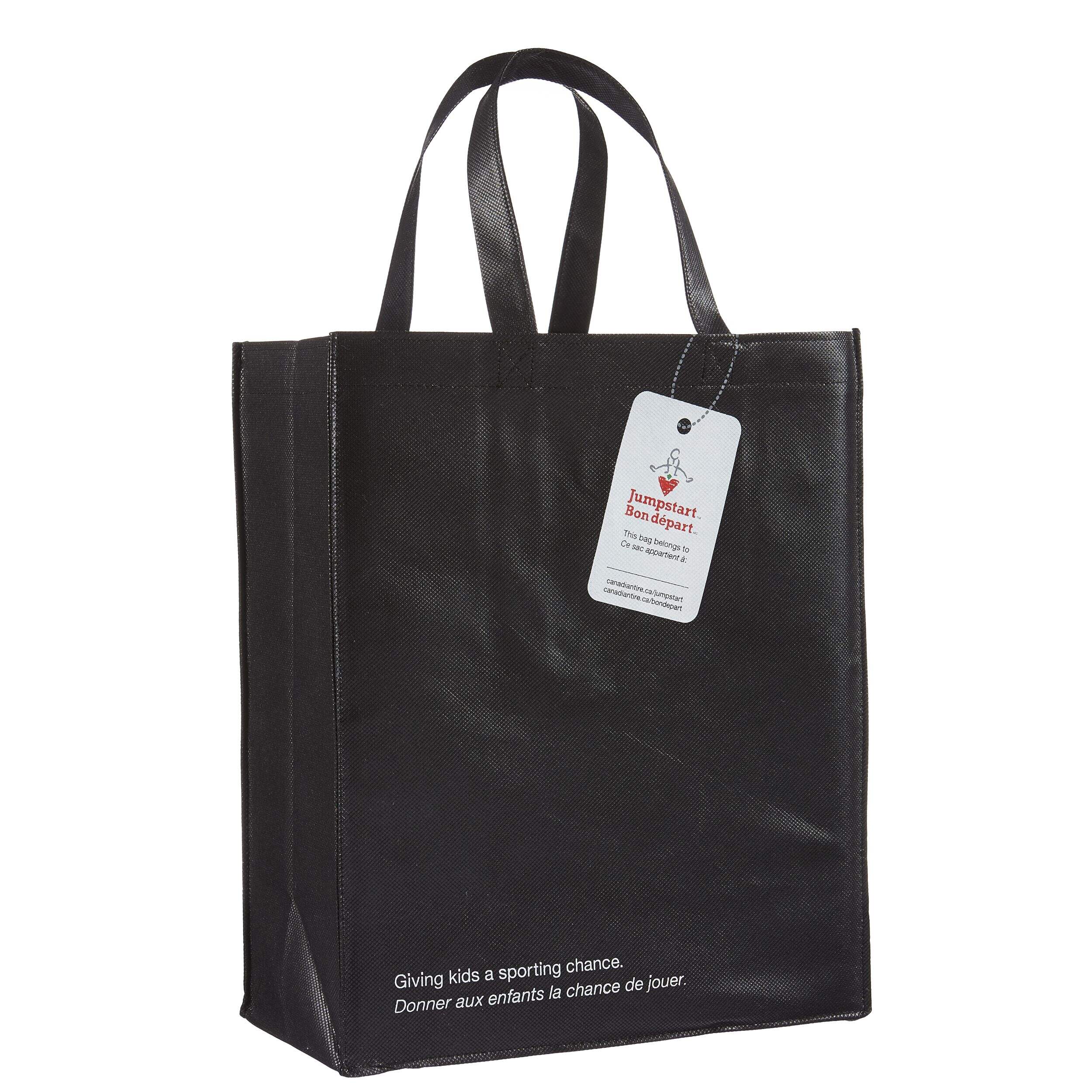 Canadian Tire Reusable Fabric Shopping Bag, 20-L Front_Three_Fourths_Angled_Right