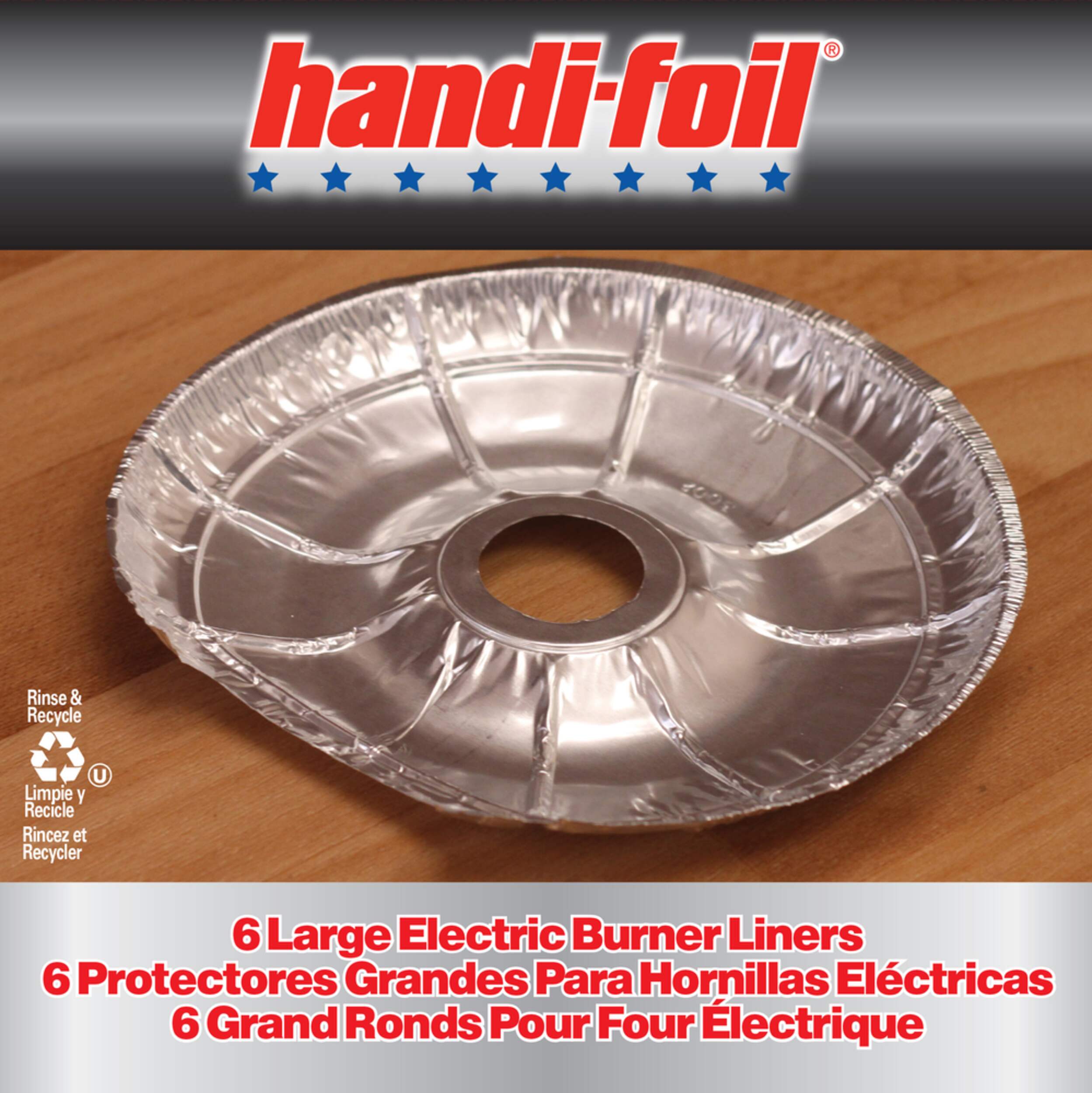 Electric Burner Liners, Large, 6pk Canadian Tire