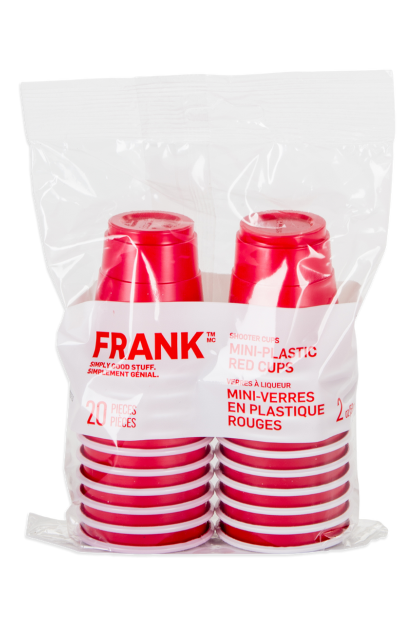 Mini Red Plastic Solo Cups, 22-ct. Bonus Packs