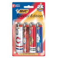 BIC Special Edition Lighters, 4-pk Front_Flat