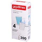 Paper Disposable Bathroom Cups, Blue/White, 3-oz, 200-pk, for Home Celebrations Front_Angled_Left