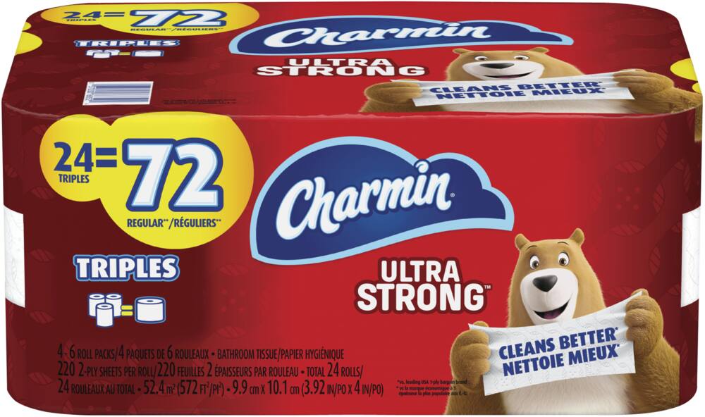Charmin 2-Ply Triple Roll Toilet Paper, 24-Roll | Canadian Tire