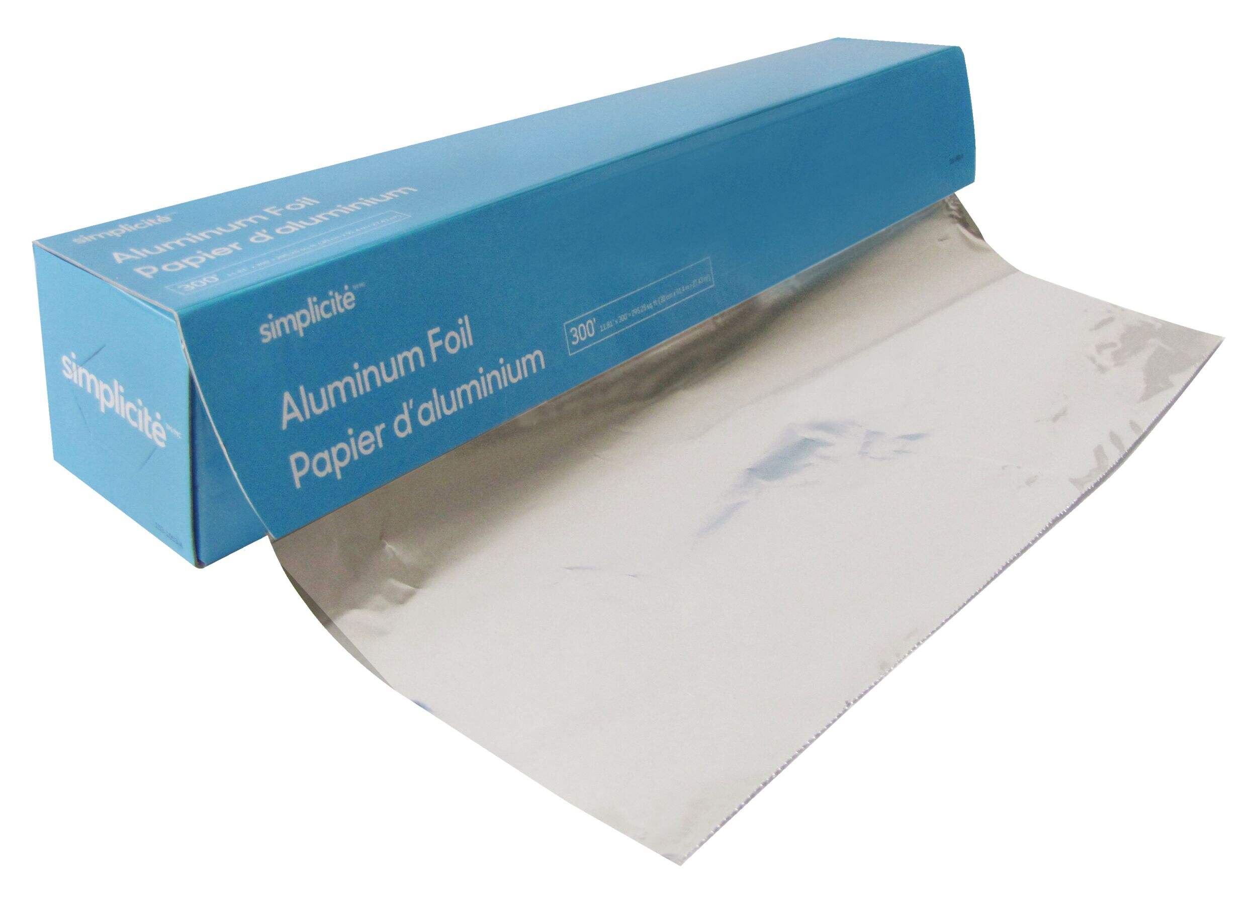 Simplicité Aluminum Foil, 12-in x 300-ft Front_Three_Fourths_Angled_Right