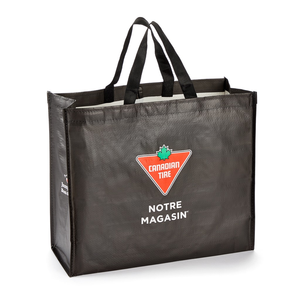 Canadian Tire Medium Plastic Reusable Bag, 23L Canadian Tire