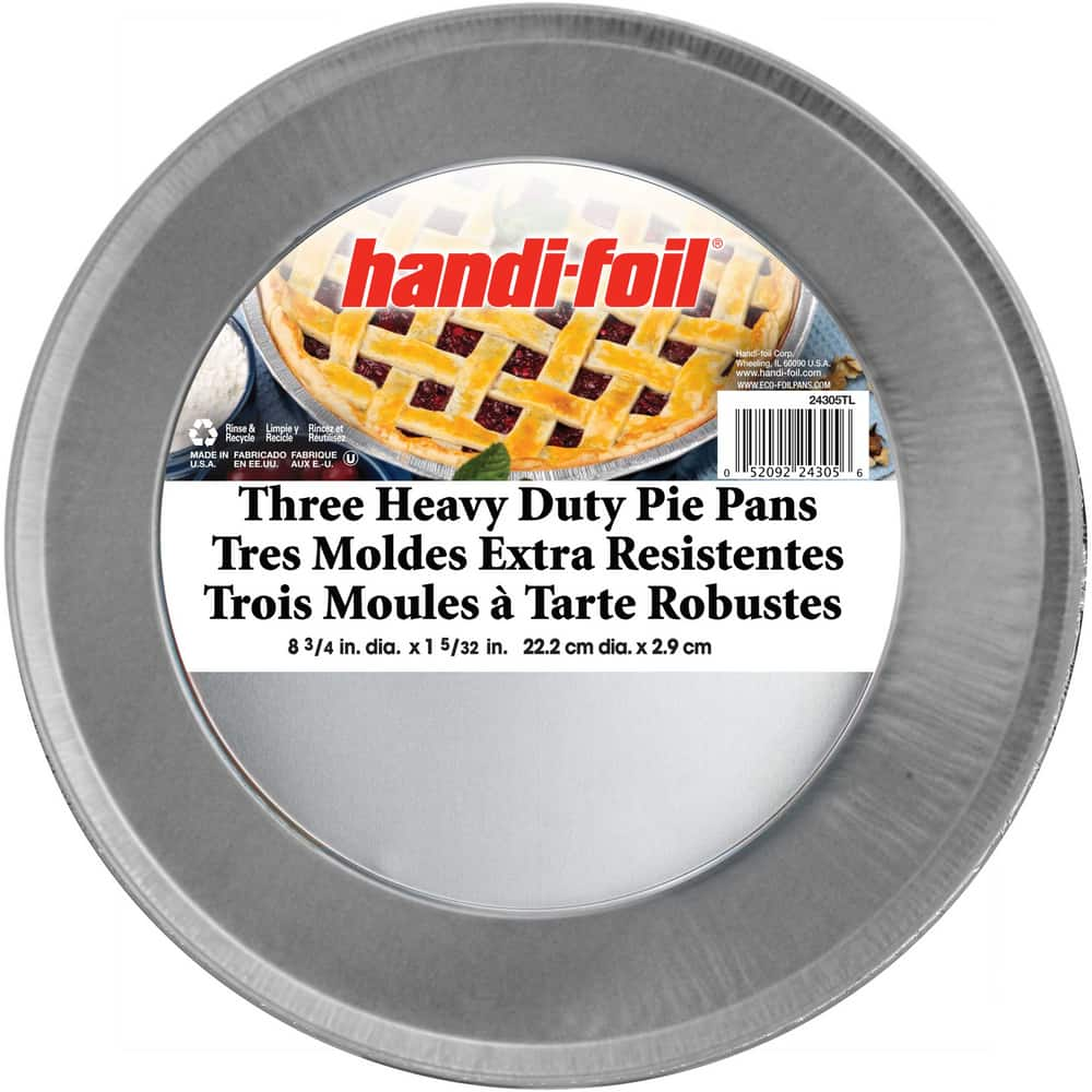 Handi-Foil Heavy Duty Pie Pans, 3-ct | Canadian Tire