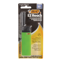 BIC® EZ Reach Wand Lighter, Assorted, 1-pk Front_Flat