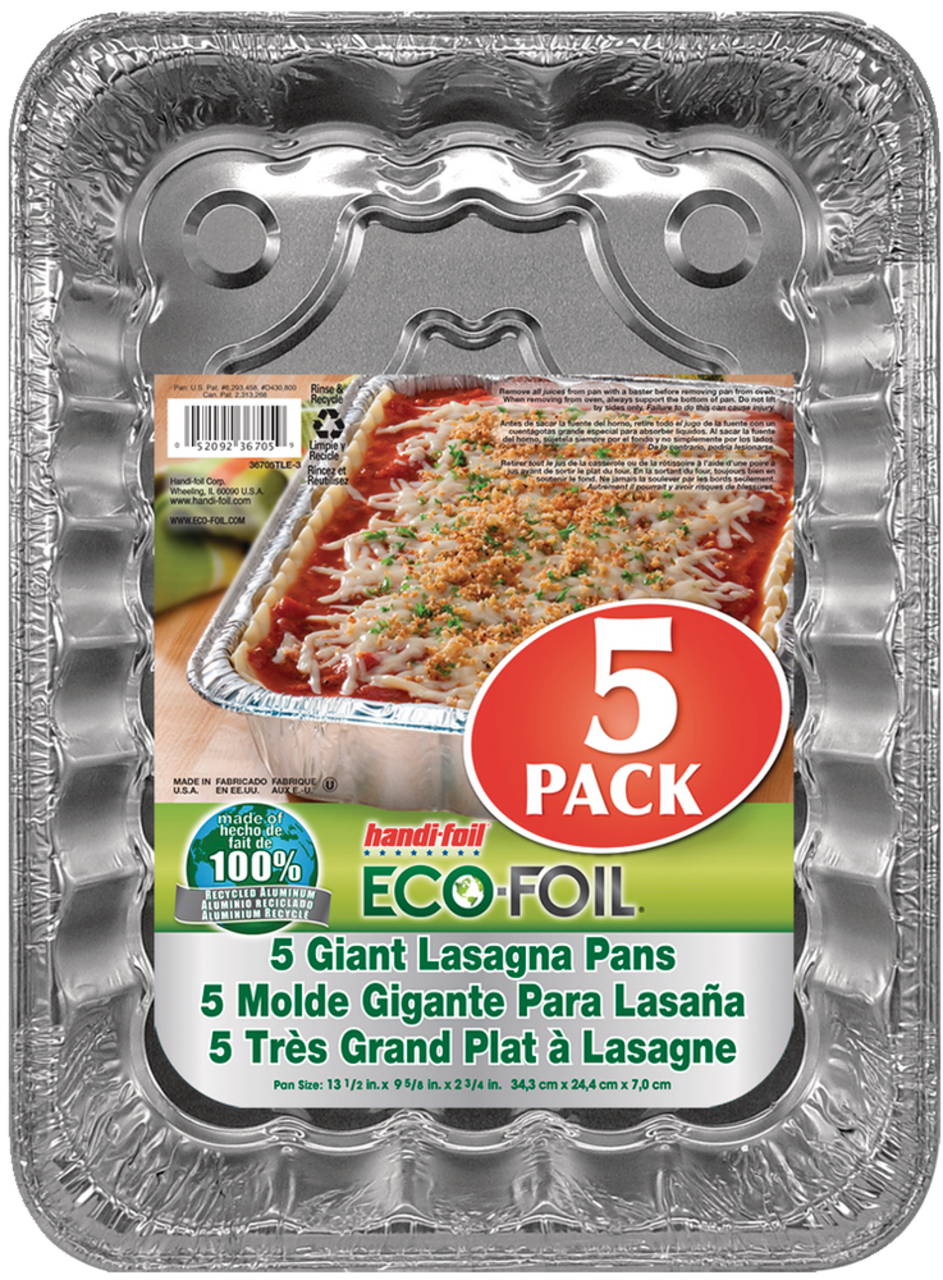 Handi-Foil Giant Lasagna Pan 5ct