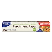 Reynolds Kitchens® Unbleached Compostable Parchment Paper, Extra-Long Roll, 12-in x 160-ft Front_Elevated