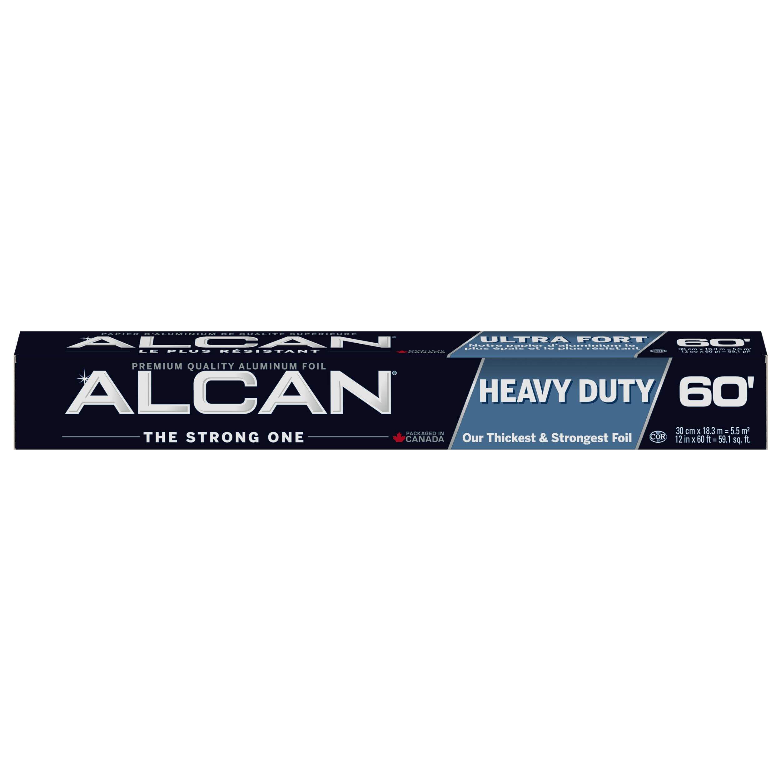 Alcan Heavy-Duty Aluminum Foil, 60-ft Front_Flat