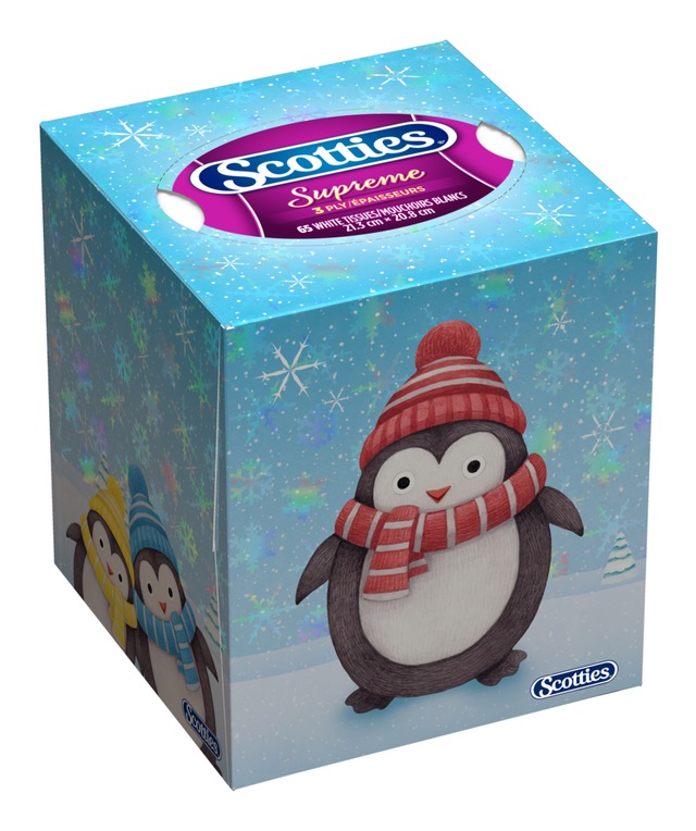 Scotties Facial Tissue Holiday Cube Canadian Tire