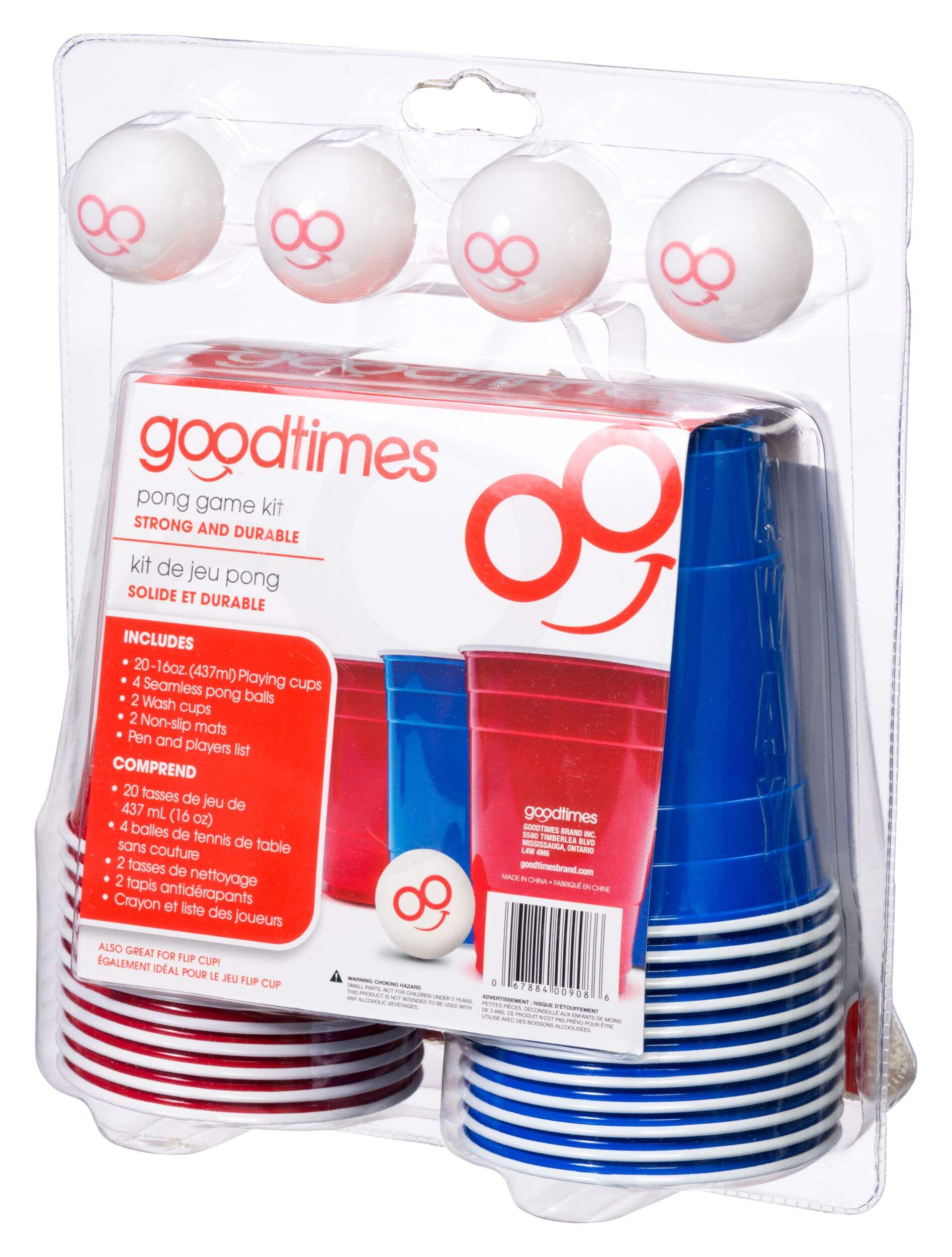 Goodtimes Pong Game Kit, 437-mL Front_Angled_Left