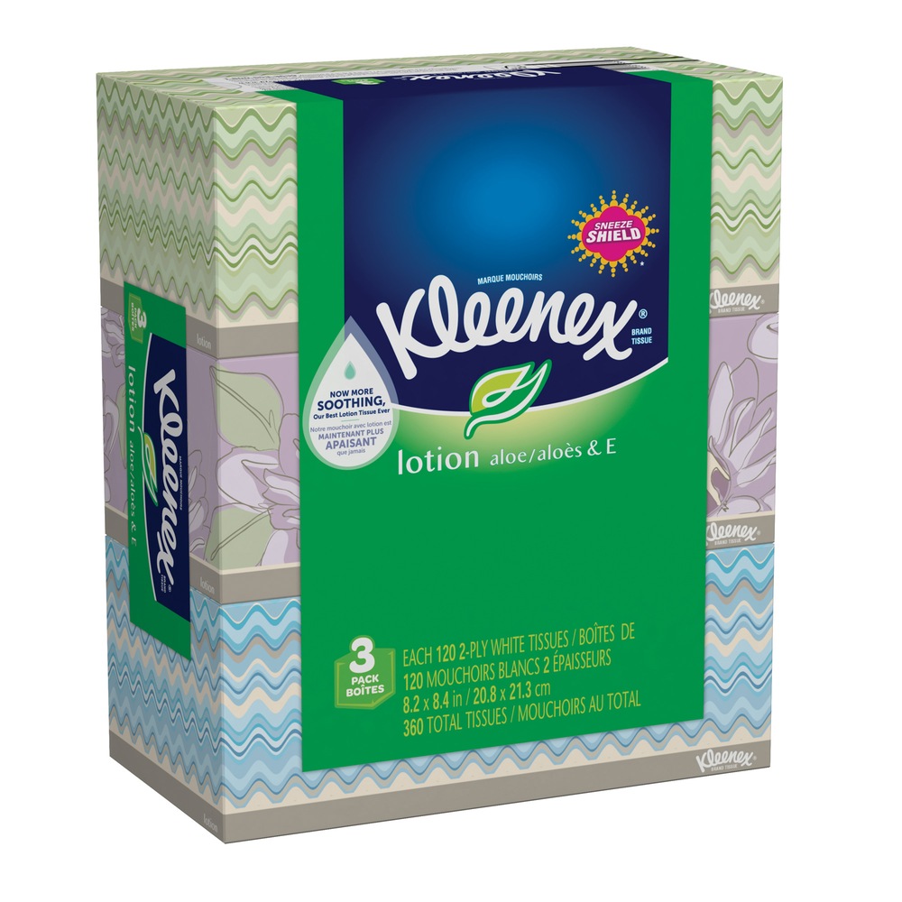 Mouchoirs Kleenex, paq. 3 Canadian Tire