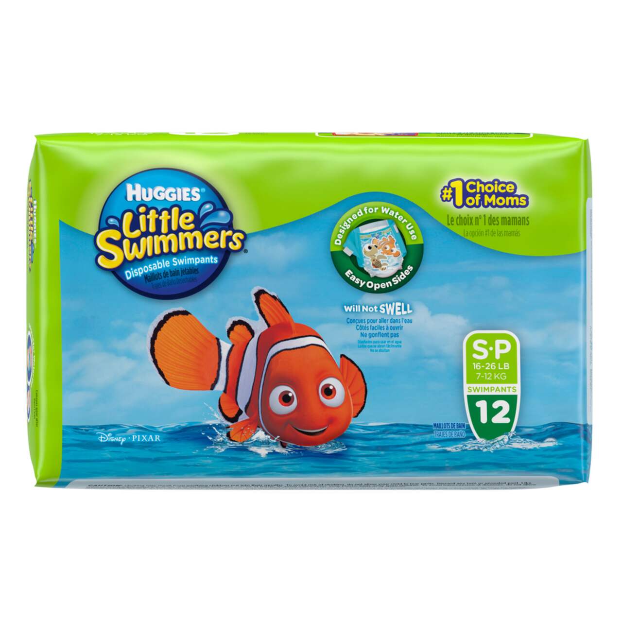 Huggies Little Swimmers Baby Swim Disposable Diapers Size 4 - M