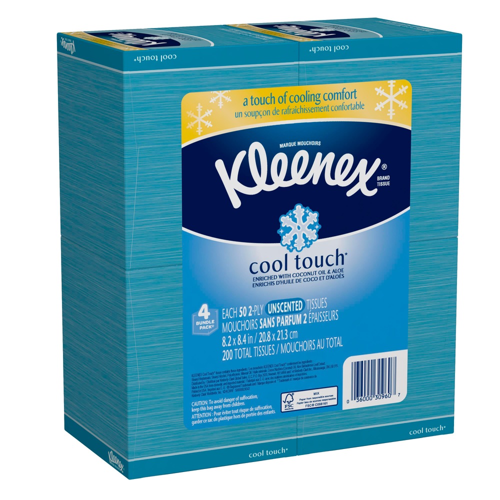 Mouchoirs Kleenex Cool Touch, paq. 4 Canadian Tire