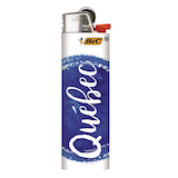 Briquet de poche BIC Maxi, édition thématique Québec Front_Flat