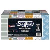 Papiers-mouchoirs Scotties House & Home, 2 épaisseurs, 126 feuilles, paq. 18 Front_Flat