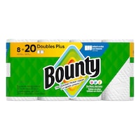 Bounty Select-A-Size Double Plus Roll Paper Towel, 2-ply, 8-pk