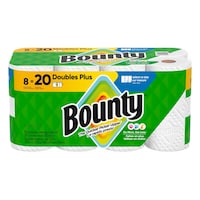 Bounty Select-A-Size Double Plus Roll Paper Towel, 2-ply, 8-pk