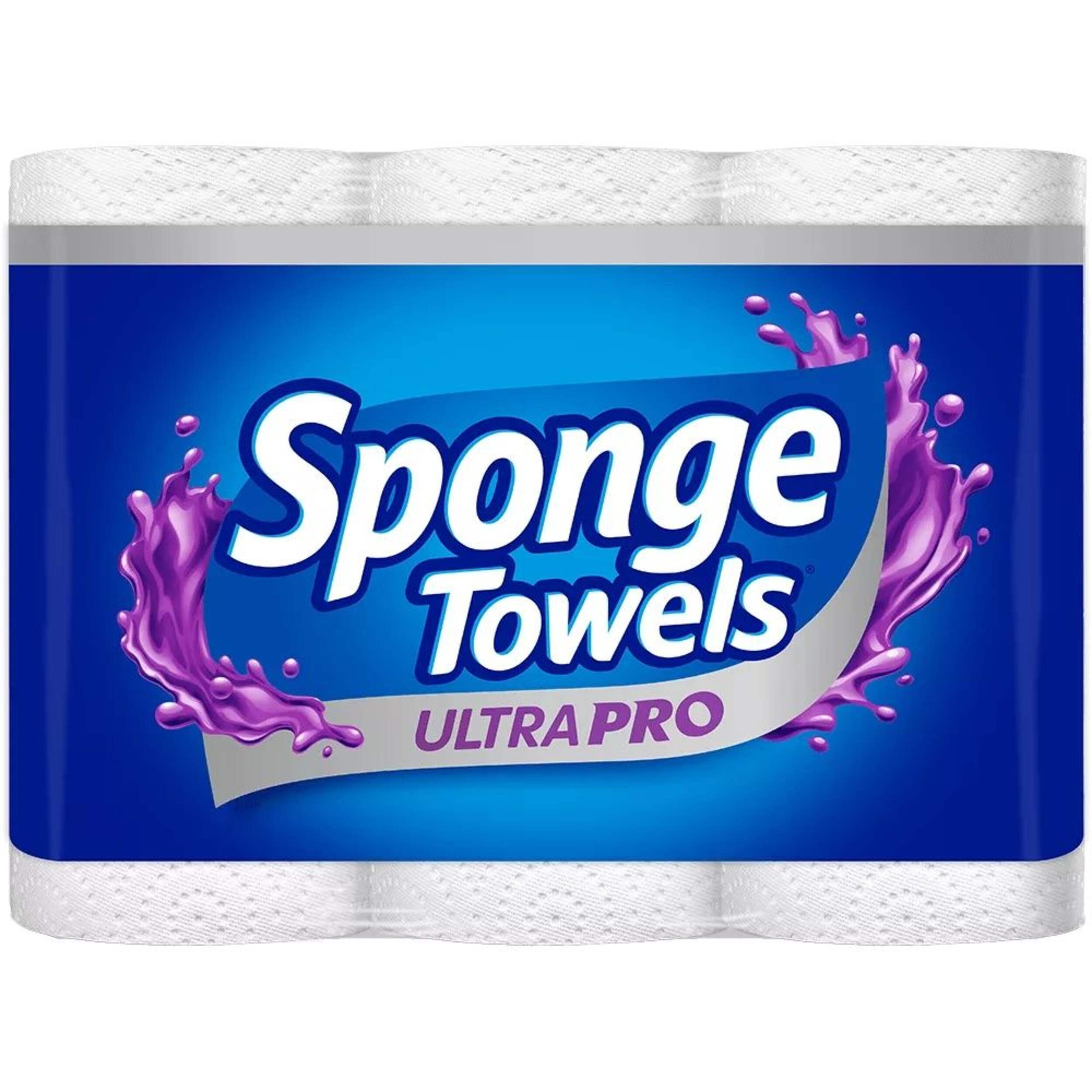 SpongeTowels Utra Pro Giant Roll Paper Towel, 12-pk Front_Flat