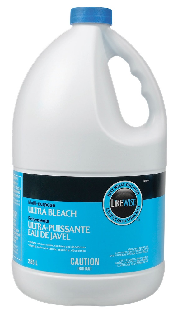 Likewise 2X Concentrated Laundry Bleach, 2.85 L Canadian Tire