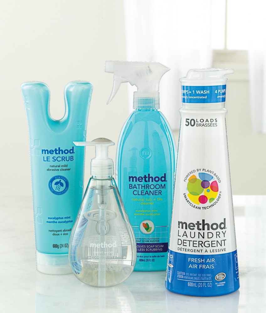 method Tub & Tile Natural Bathroom Spray Cleaner, Eucalyptus Mint, 828mL Canadian Tire